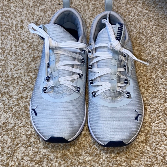 Puma Shoes - Puma Light Gray Athletic Sneakers Women 7.5